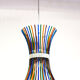 Tamiri chandelier by Roberto Pamio for Artemide 1970s