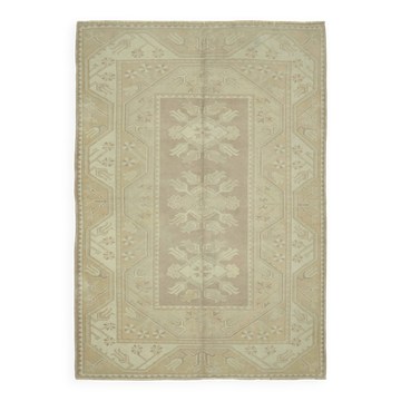 Turkish Vintage Anatolian Rug 153 cm x 216 cm