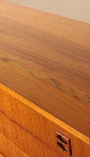 Vintage Scandinavian teak sideboard from the 50s, 60s, 70s