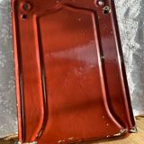 Enamelled kitchen sheet metal plate