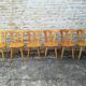 Lot de 12 chaises de bistrot