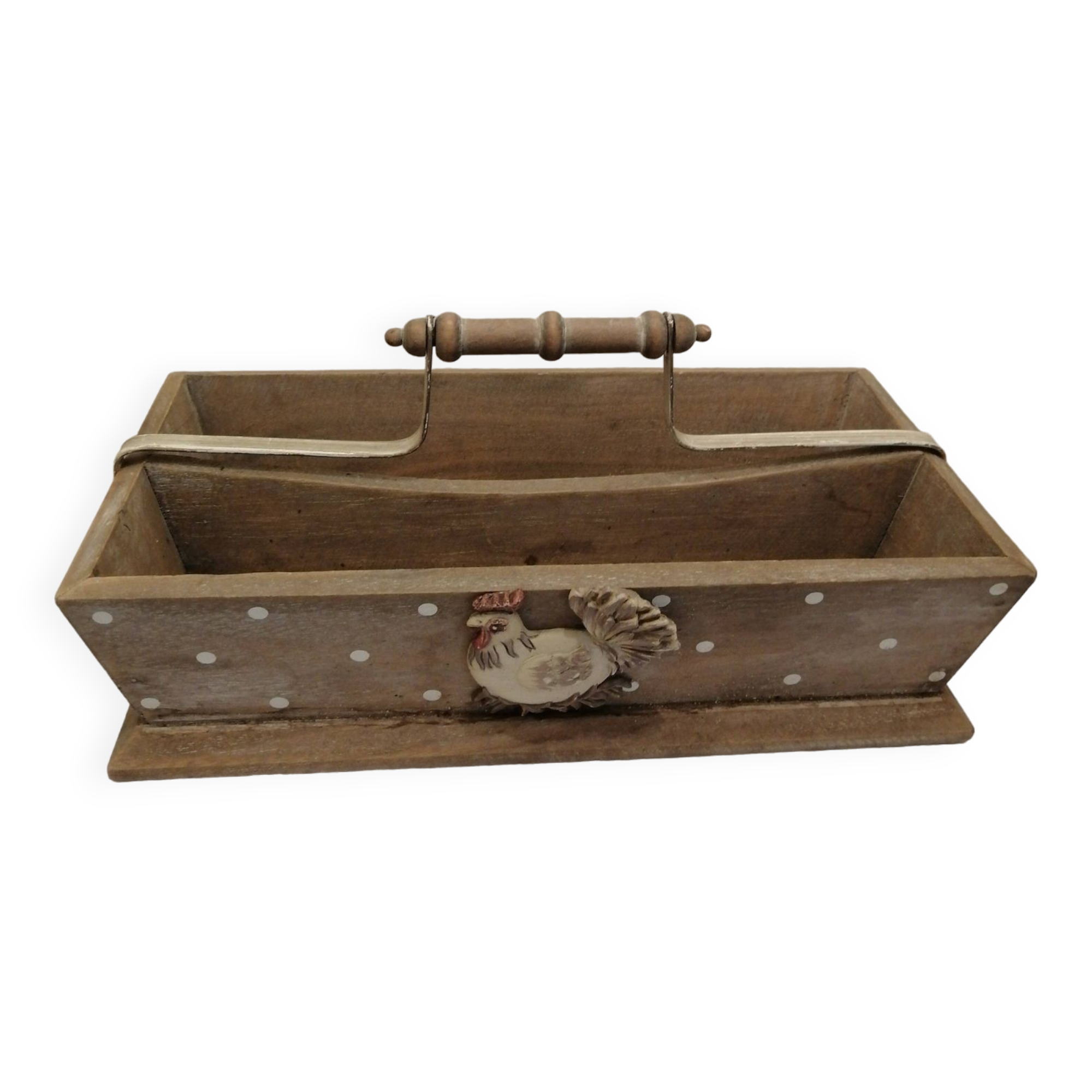 Panier a oeufs ou autres en bois vintage
