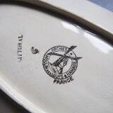 Pair of art deco dishes