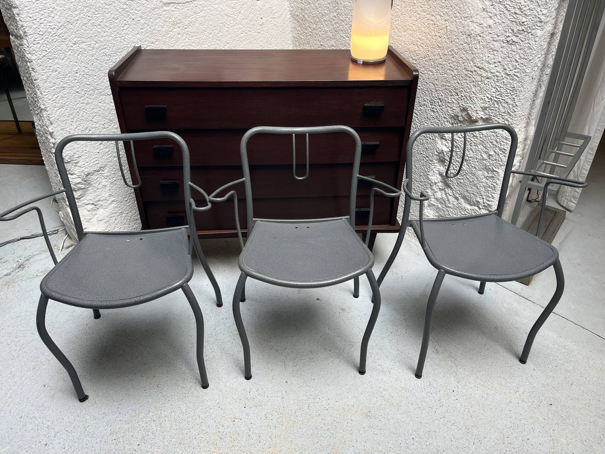 Steel Chairs from the 80s