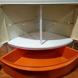 Vintage toilet cabinet