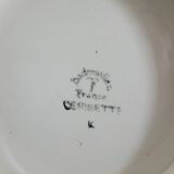 Badonviller Cherry Footed Plate