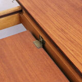 Teak expandable dining table, Denmark, 1960