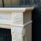 Louis XVI Style Fireplace in Pink Marble Circa 1980
