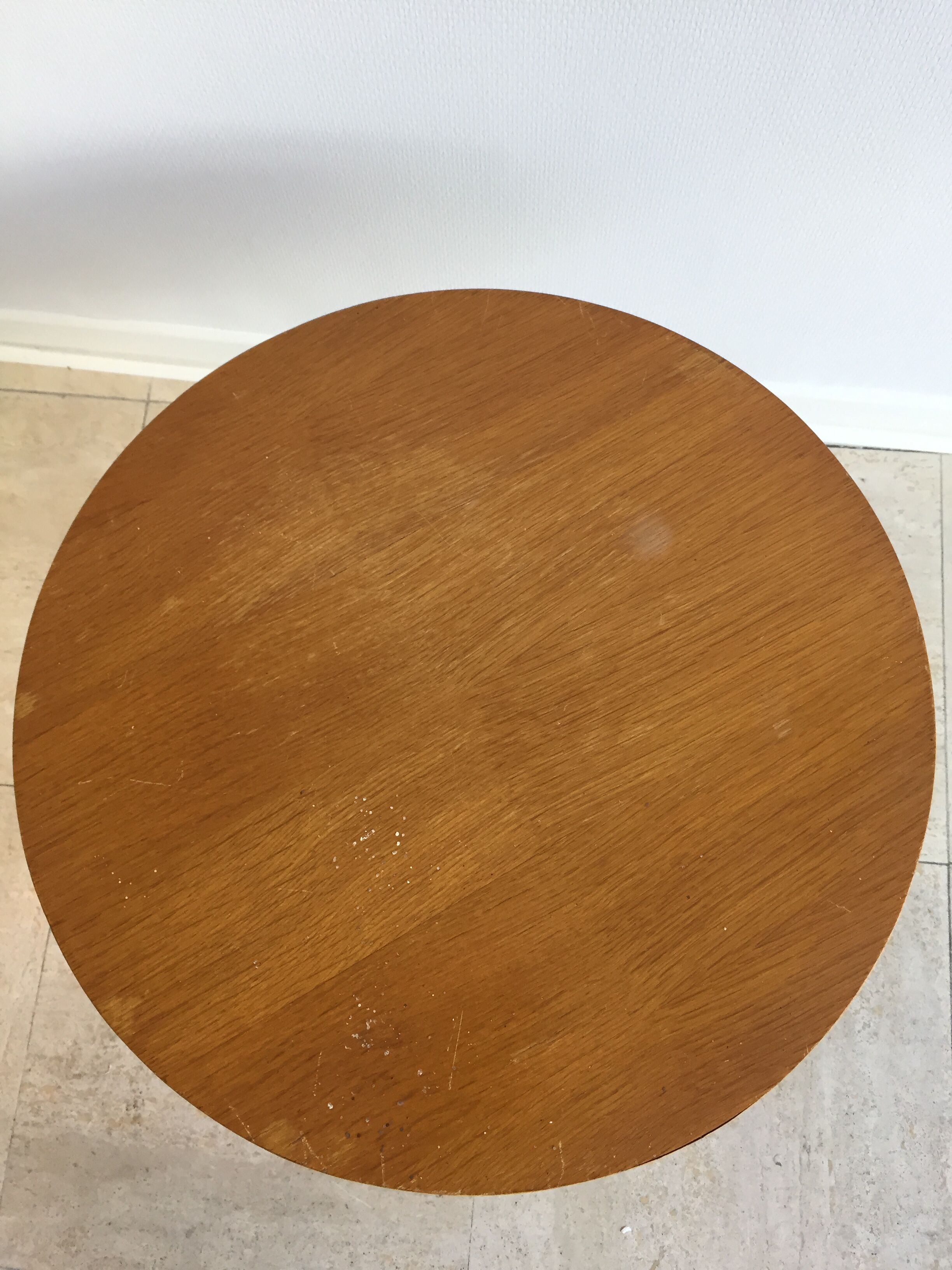Table basse tripode vintage 1960