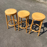 3 Baumann high stools