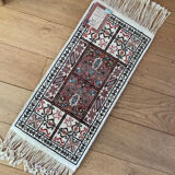 Handmade Tunisian carpet in upper wool twentieth century