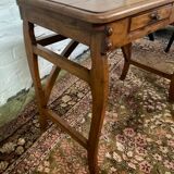 Old small solid wood desk