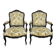Paire de Fauteuils Cabriolets Louis XV