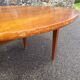 Table de ferme ovale 130 cm
