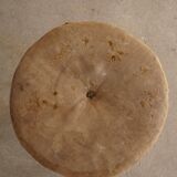 Antique round Gustavian stool, Swedish cabinetmaker, late 18th century.