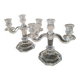 Pair of crystal candelabra, signed Baccarrat