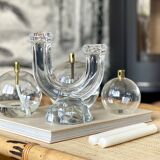 Crystal candle holder 1950.