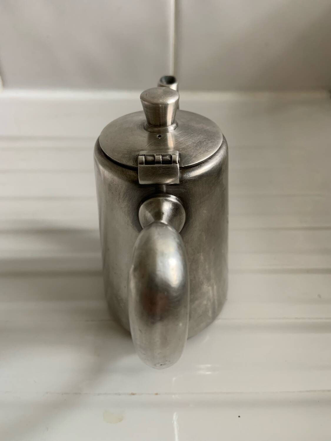 Christofle hotel coffee pot / milk jug - silver-plated metal - 30cl