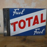 Total enamelplate two-sided, 60s