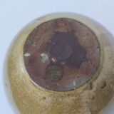 Vintage signed glazed stoneware vase.