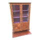 Louis XV marquetry library display case with 2 doors stamped Maurice Rinck