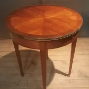 Marquetry guéridon in Louis XVI style