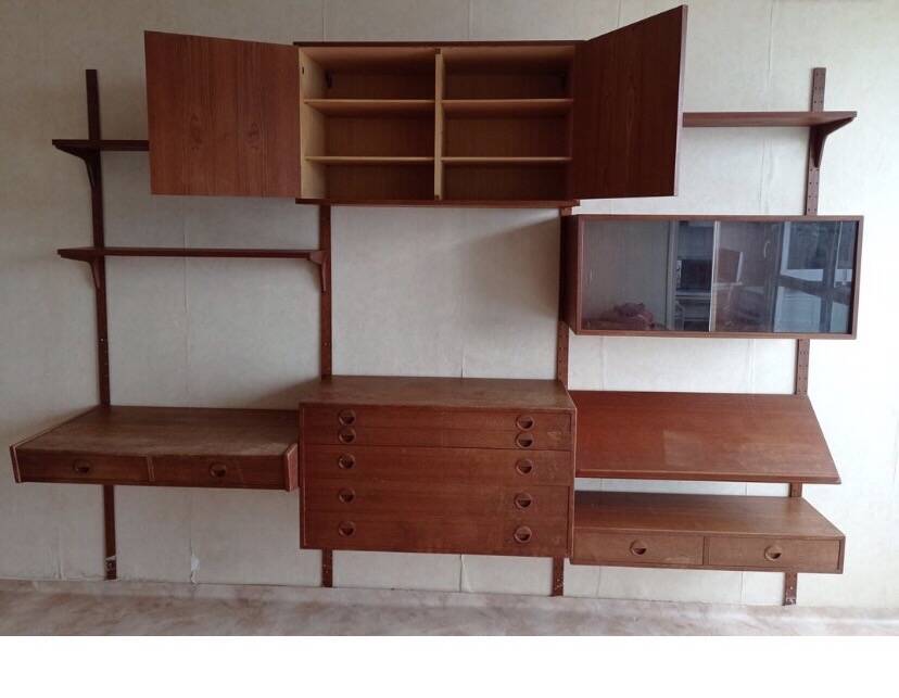 Modular Wall Shelf Hansen and Gudborg 1960