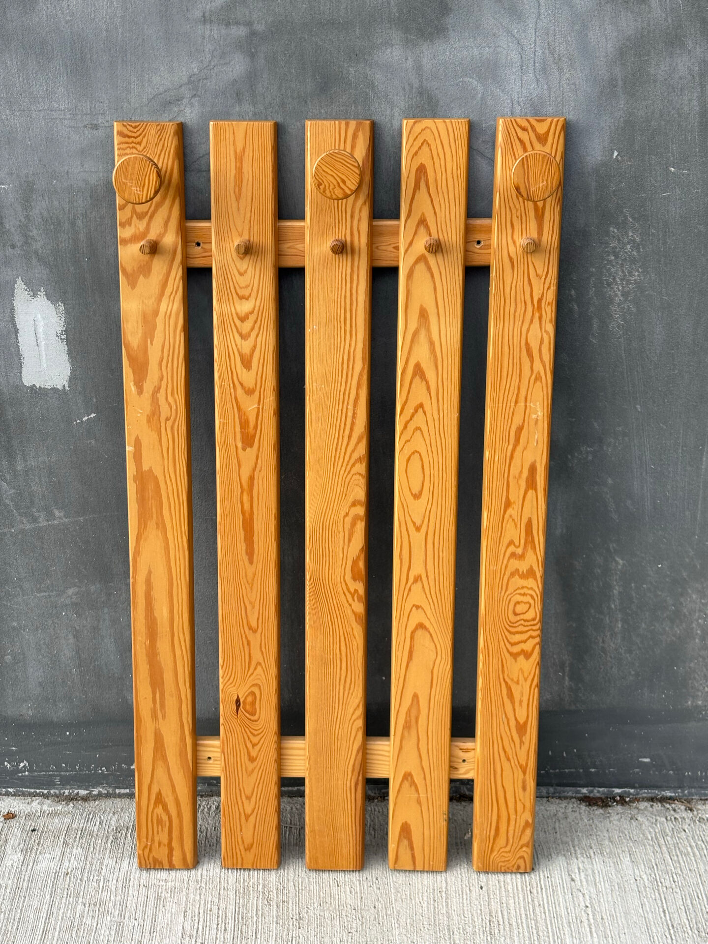 Wall-mounted coat rack “Tilja” by Karin Mobring, IKEA, Sweden 70s