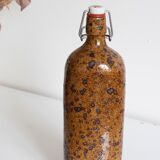 Pyrite stoneware bottle
