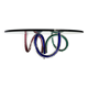 Murano glass coffee table by Maurice Barilone, 1980s