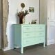 Oak chest of drawers