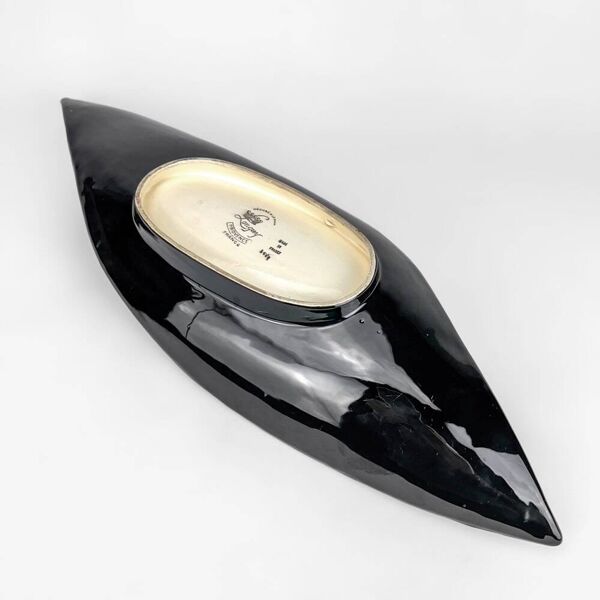 Grande coupe lune Longwy modèle Provence années 50