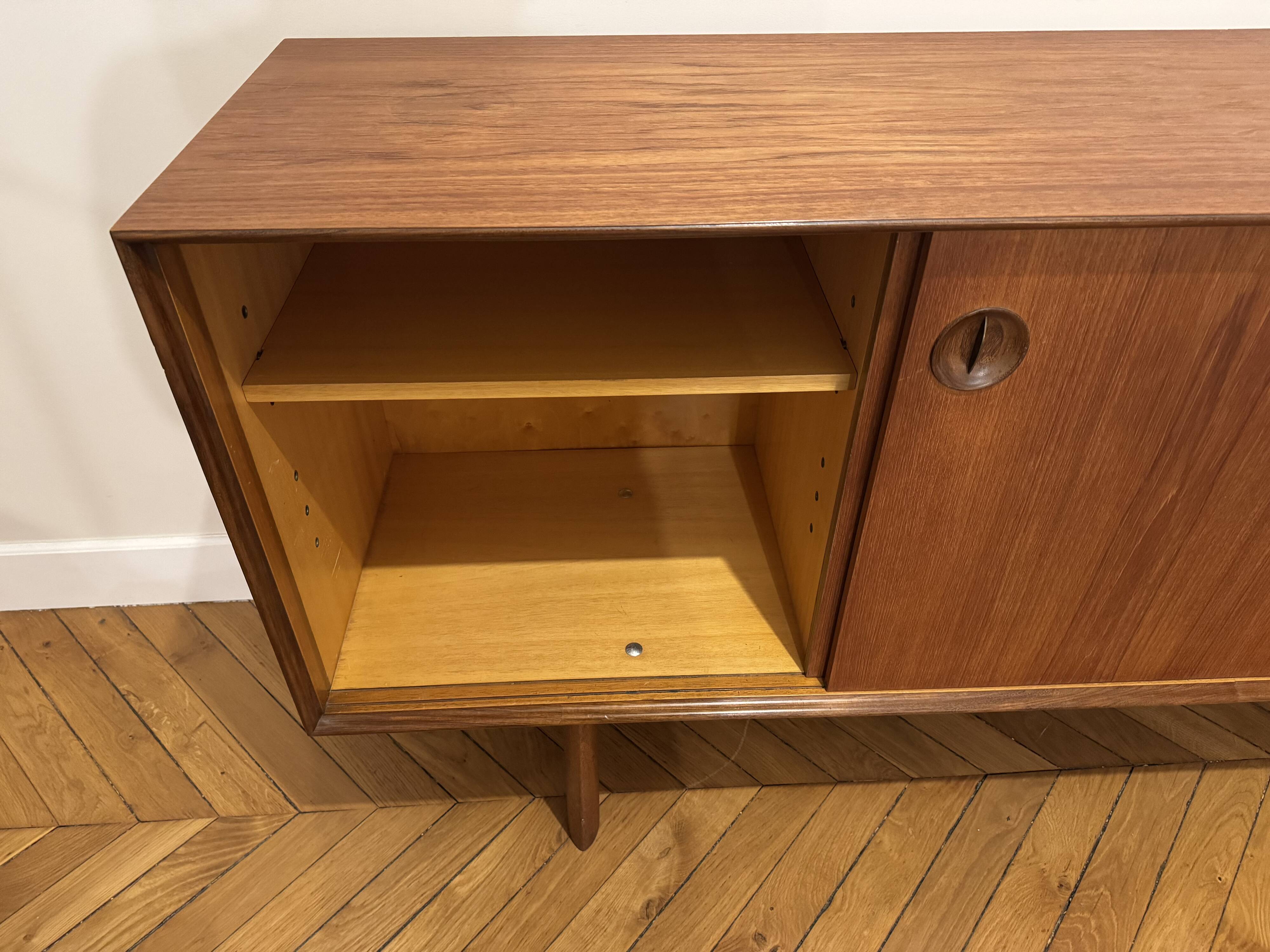 Sideboard Rastad and Relling by cabinetmaker Gustav Bahus – 1950s Norway