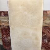 Pair of Art Deco marble book clamts