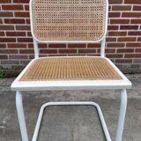 Set of 4 Cesca b32 model chairs in white