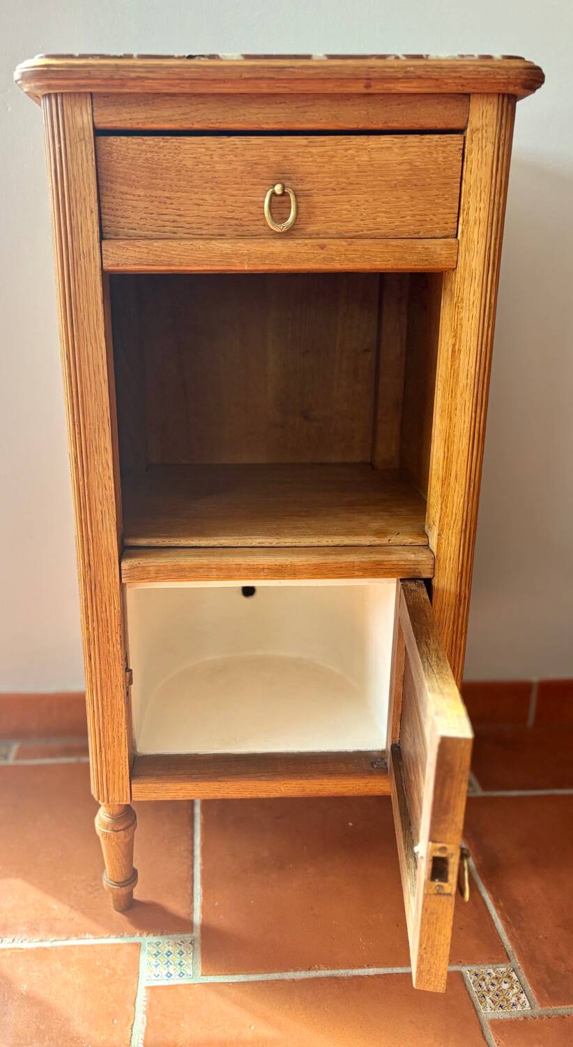 Vintage bedside table