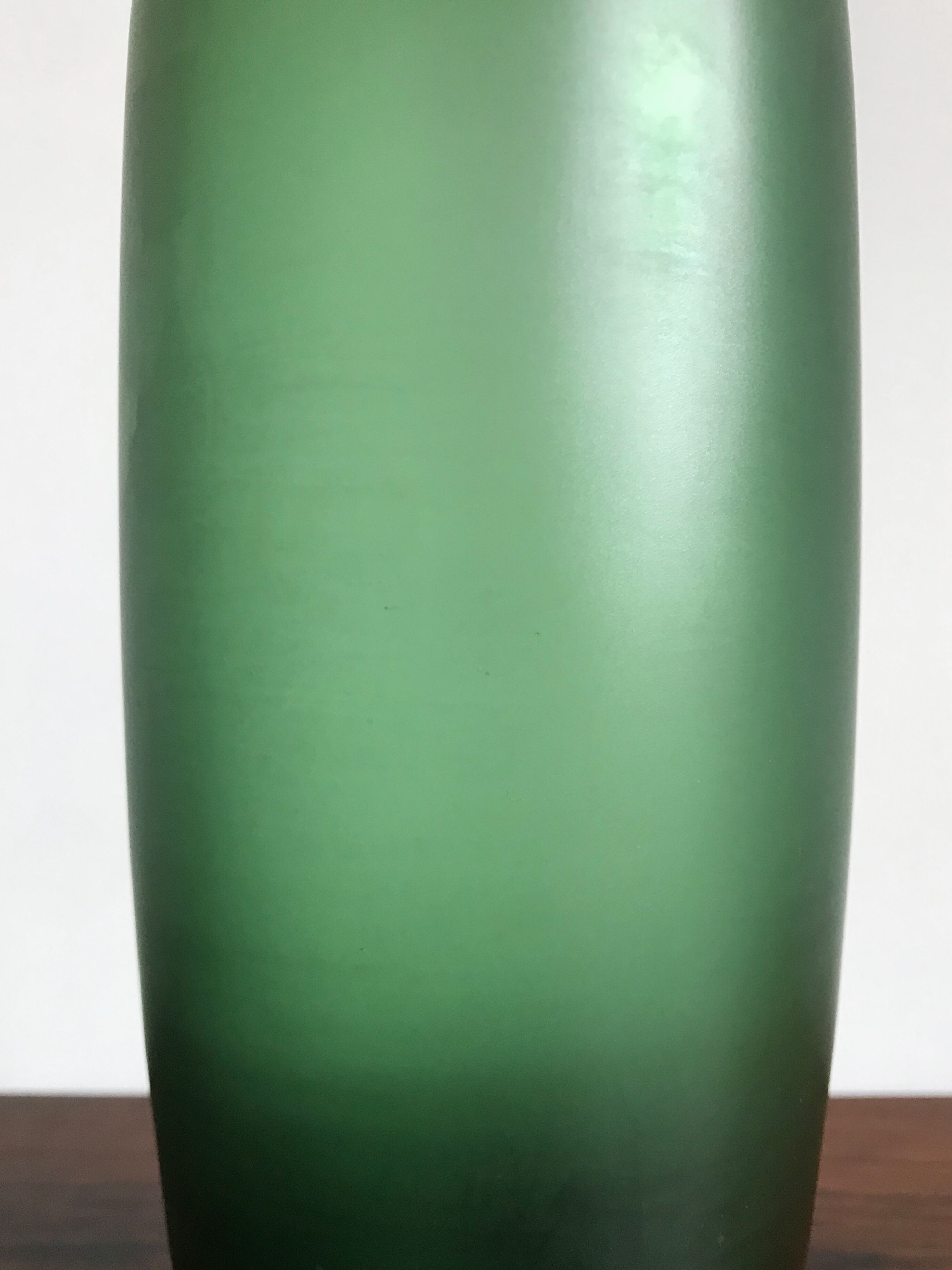 Venini Murano Italian glass bottle "Velati" serie 1981