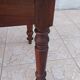 19th-century walnut table