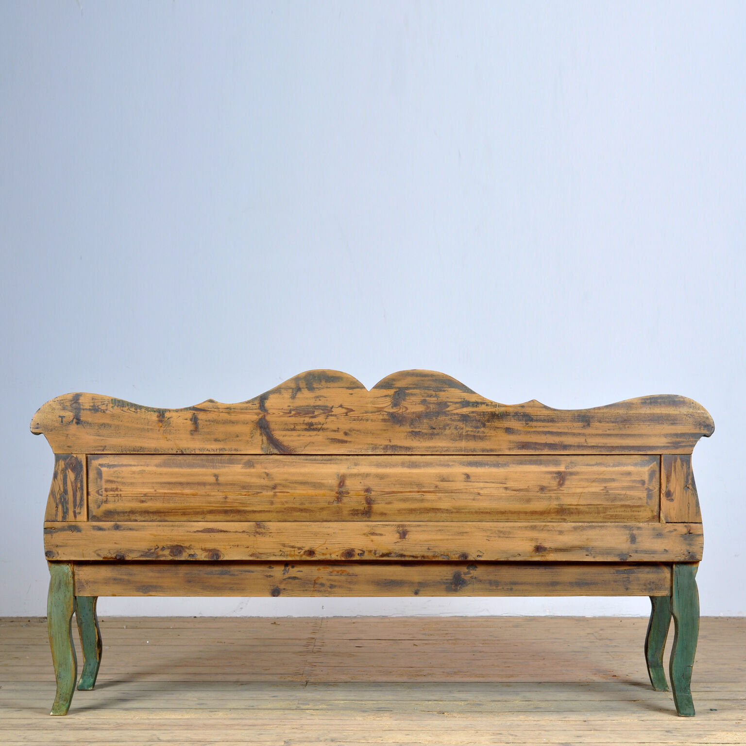 Antique Pine Bench, 1920s