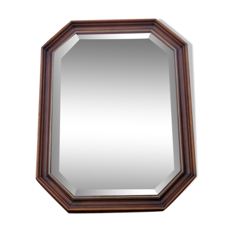 Contemporary style octagonal mirror