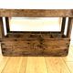 Vintage wooden wine case locker old bottle with HD monogram