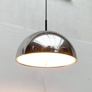 German mid-century dome pendant lamp by Staff Leuchten, 1960s.