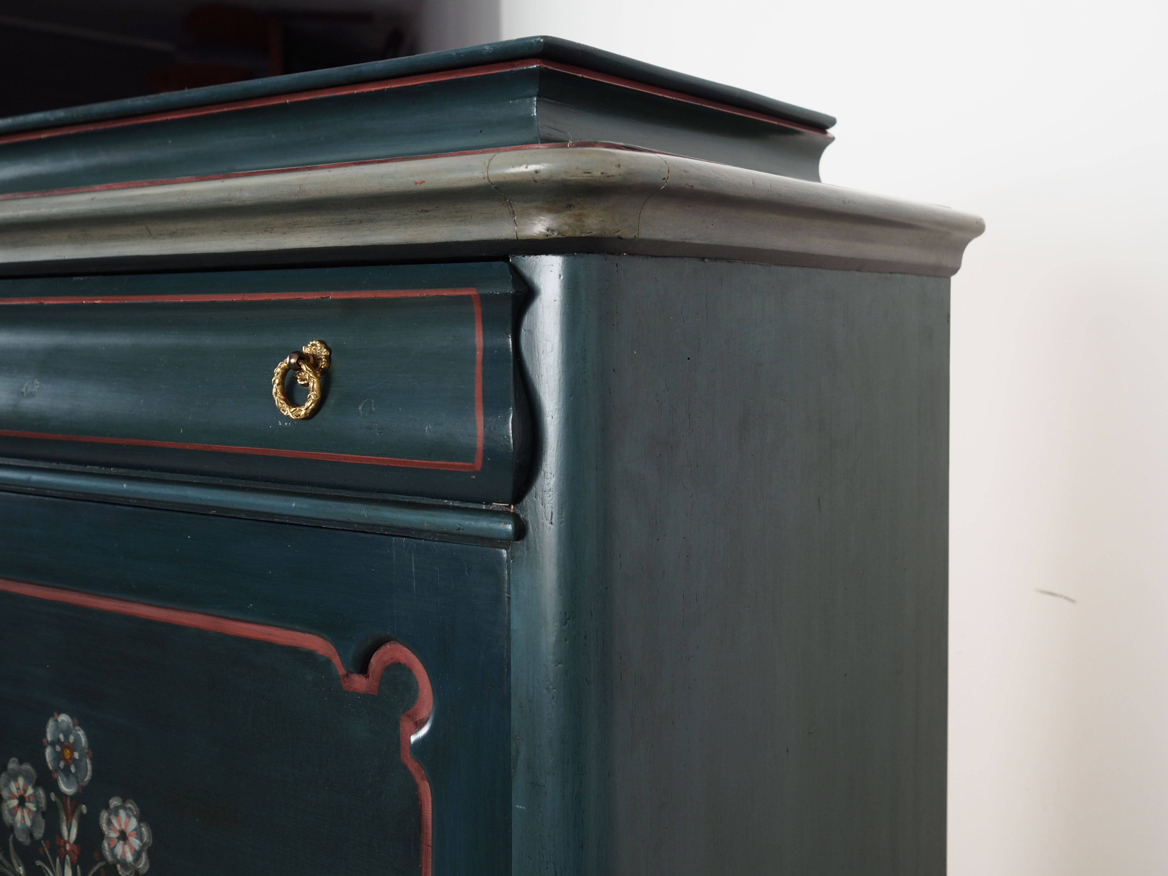 Pine laundry cabinet, Danish design, 1960s, production: Denmark