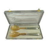 Bone and metal filled salad servers