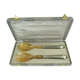 Bone and metal filled salad servers