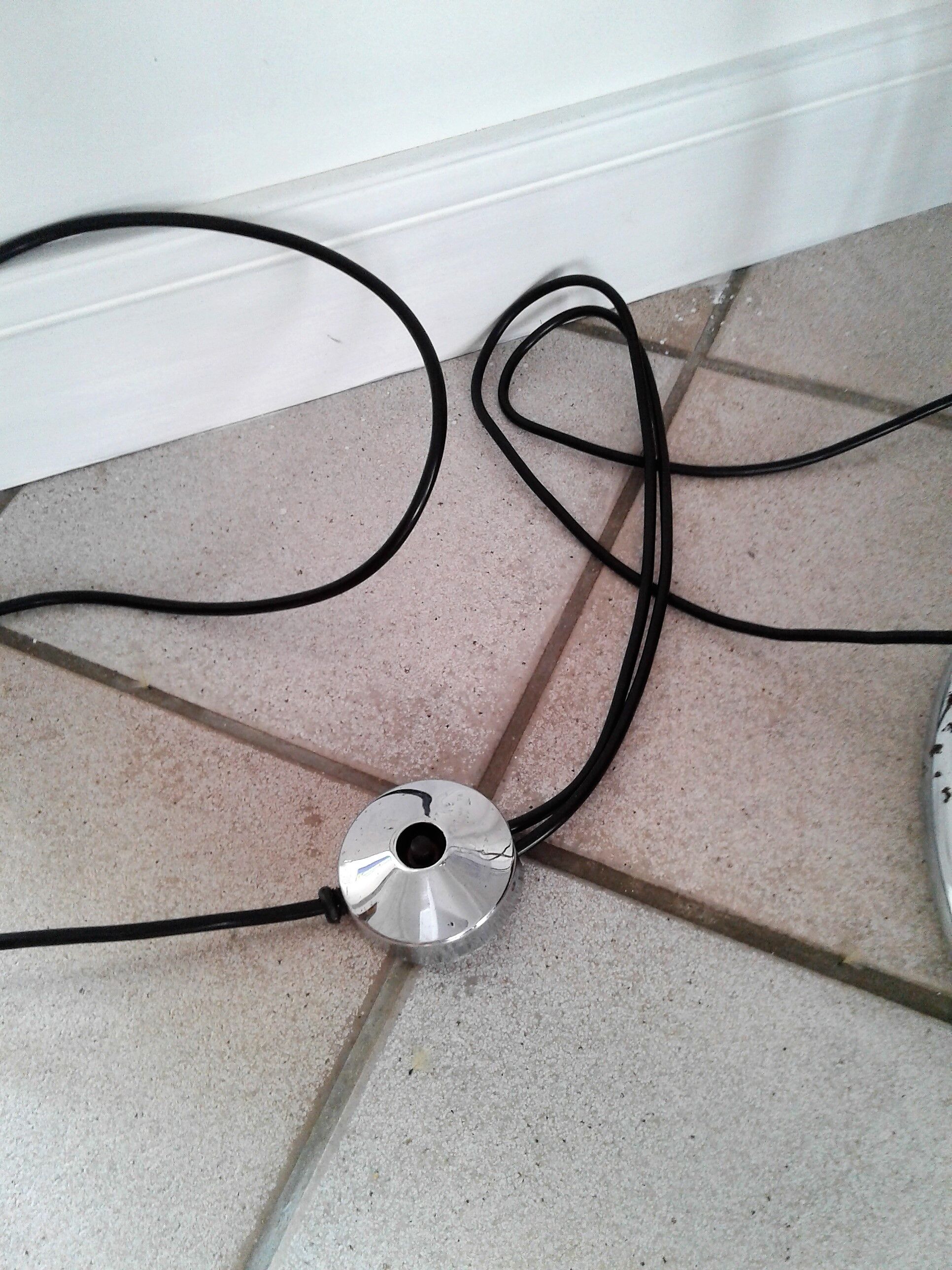 Floor lamp Reggiani "eyeball" chrome