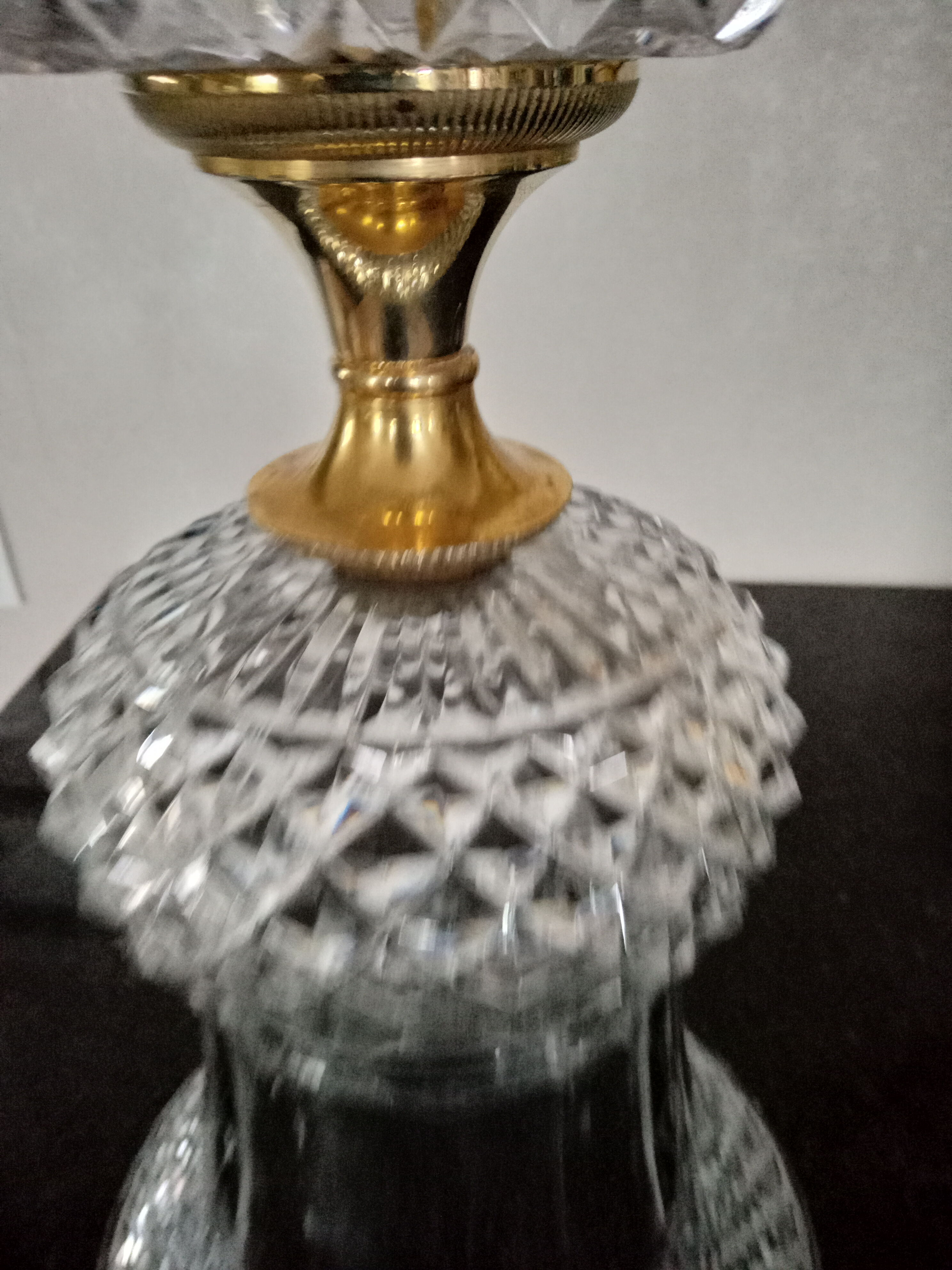 Vase cristal médicis