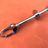 1960s Stainless Steel Ice/Sugar "Crab" Tongs Push Button