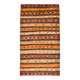 6x11 Turkish Vintage Kilim Rug, 186x342Cm