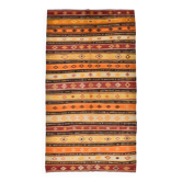 Tapis Kilim turc vintage 6x11, 186x342Cm